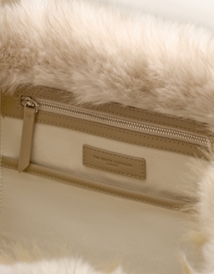Tipped Faux-Fur Tote Bag