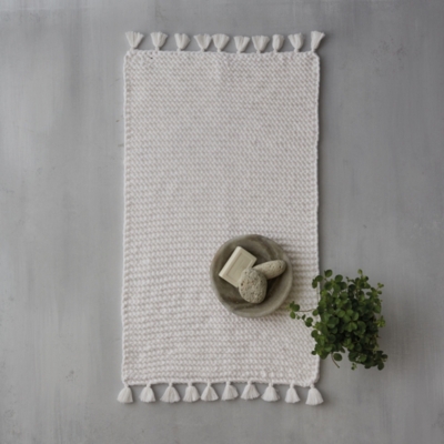 Toulouse Handmade Bath Mat Bath Mats The White Company UK