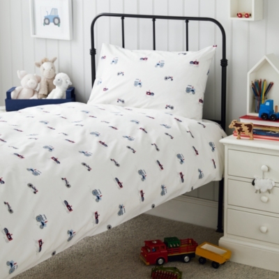 Tractor Easy Care Bed Linen Children S Home Sale The White Company Uk