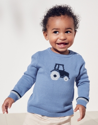 Baby boy blue jumper online