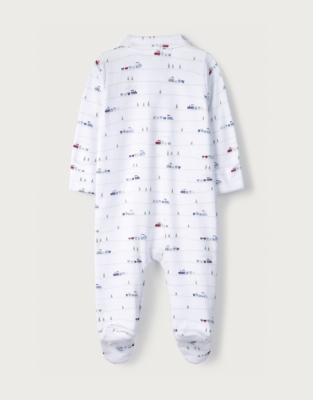 collared sleepsuit
