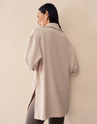 Travel Longline Half Zip Sweatshirt