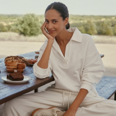 Travel Relaxed Rugby Sweatshirt