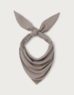 Triangle Scarf with Cashmere