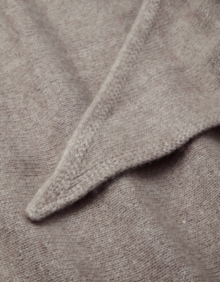 Triangle Scarf with Cashmere