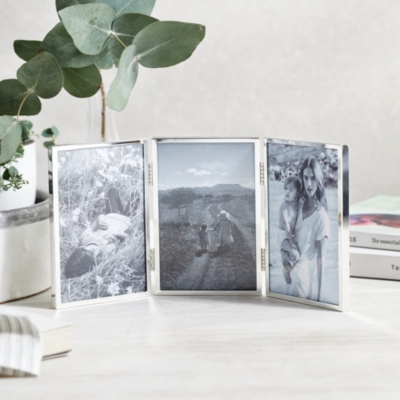 Fine Silver Photo Frame – 5x5” | Photo Frames | The White Company UK
