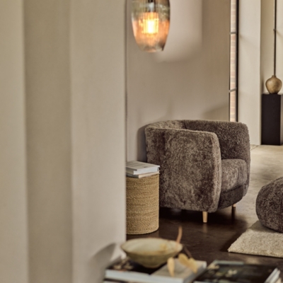 Truffle Cosy Sheepskin Chair