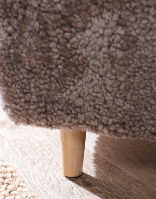 Truffle Cosy Sheepskin Chair