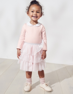 White tutu skirt store baby