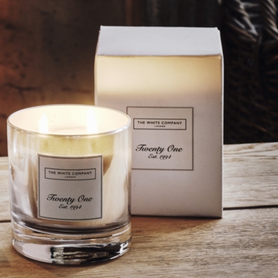 Twenty One Candle Candles & Fragrance Sale The White Company UK