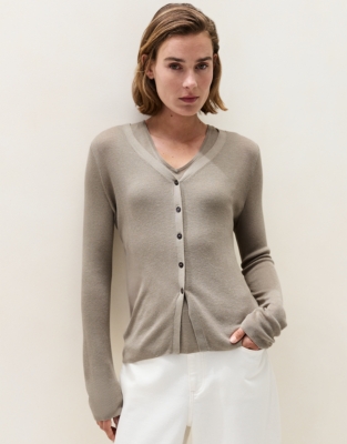 Twinset Vest & Cardigan with Modal