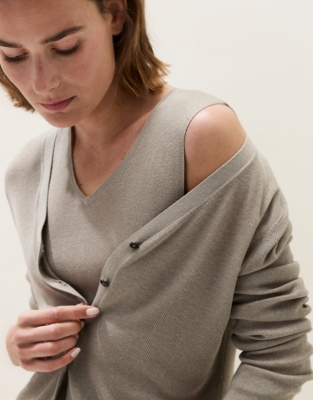 Twinset Vest & Cardigan with Modal