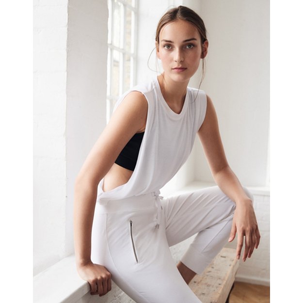 Twist-Side Tank Top | Clothing Sale | The White Company UK