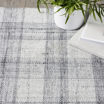 Tyneham Check Rug Furniture Sale The White Company UK