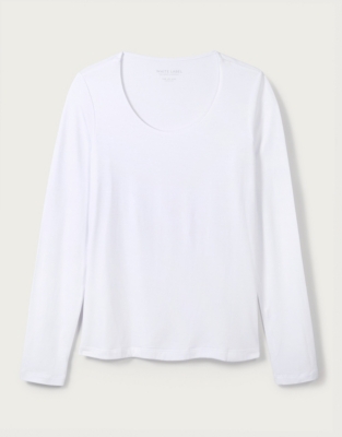 Ultimate Double Layer T-Shirt | Wardrobe Essentials | The White Company UK