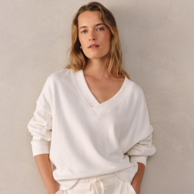 Ultimate Double V Neck Sweatshirt