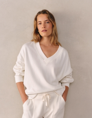 Ultimate Double V Neck Sweatshirt