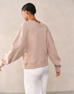 Ultimate Double V Neck Sweatshirt
