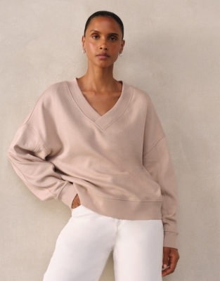 Ultimate Double V Neck Sweatshirt