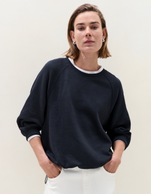 Ultimate Gathered Back Sweatshirt