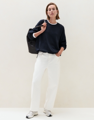Ultimate Gathered Back Sweatshirt