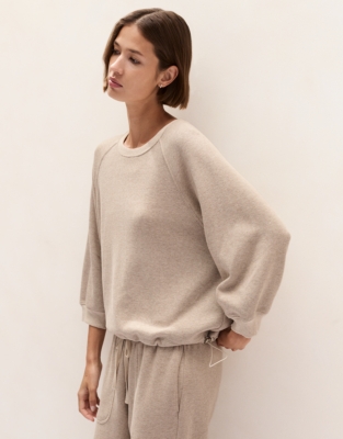 Ultimate Gathered Back Sweatshirt