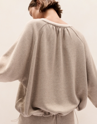 Ultimate Gathered Back Sweatshirt