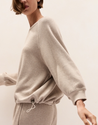 Ultimate Gathered Back Sweatshirt
