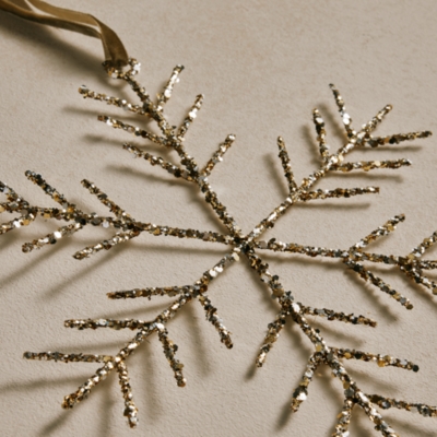 Ultimate Glitter Snowflake Decoration – 24cm