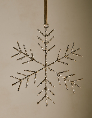 Ultimate Glitter Snowflake Decoration – 24cm