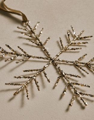 Ultimate Glitter Snowflake Decoration – 24cm