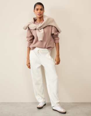 Ultimate Seam Detail Sweatshirt - Rosebud Pink