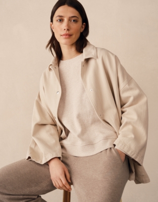 Ultimate Seam Detail Sweatshirt - Oatmeal