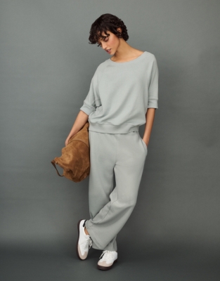 Ultimate Short Sleeve Sweatshirt - Sky Blue