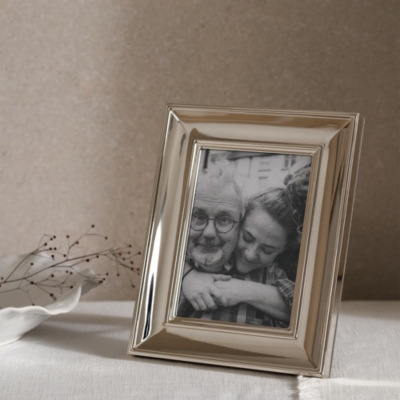 Lincoln Wood Photo Frame 20x30cm Silver