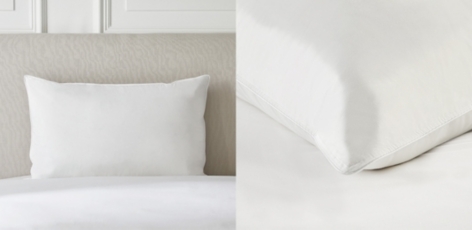 white company pillows
