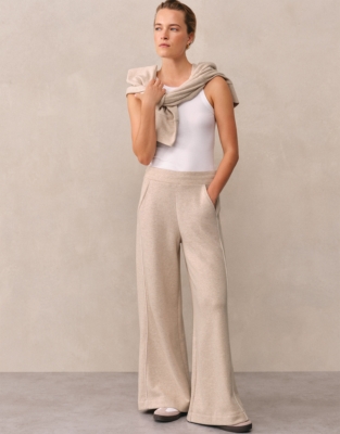 Ultimate Wide Leg Pants with Tipping Detail