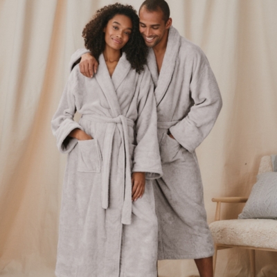 Unisex Double Faced Waffle Robe | Robes & Dressing Gowns | The White Company