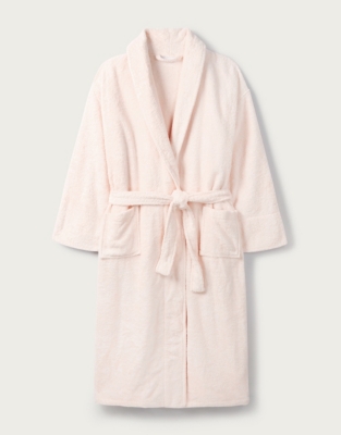 Unisex Cotton Classic Robe | Robes | The White Company US