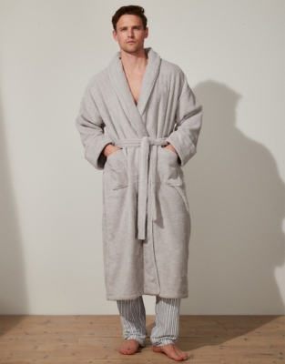 Unisex Cotton Classic Robe | Robes | The White Company US