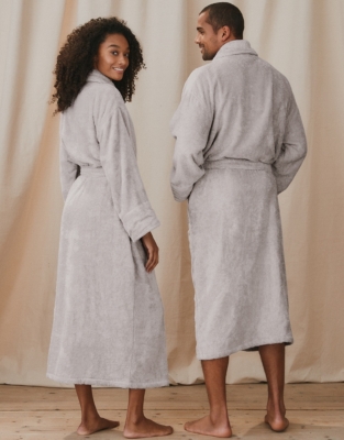 Unisex Cotton Classic Robe Robes & Dressing Gowns The White Company UK