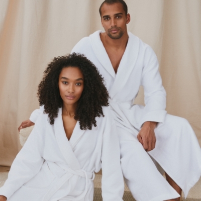 Unisex Cotton Classic Robe, Robes & Dressing Gowns