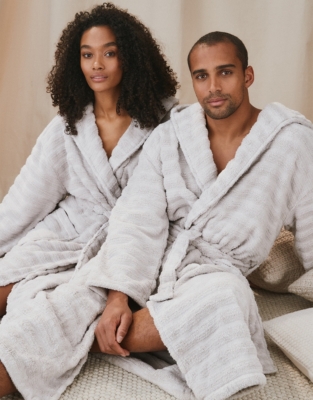 ribbed hydrocotton robe