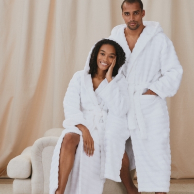 Unisex Double Faced Waffle Robe, Robes & Dressing Gowns