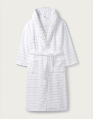 ribbed hydrocotton robe