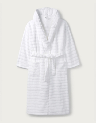 White company mens hot sale dressing gown