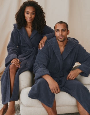 Unisex Hydrocotton Hooded Robe, Robes & Dressing Gowns