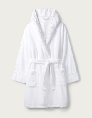 Unisex Hydrocotton Short Hooded Robe