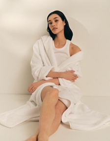 Unisex Organic Cotton Hydrocotton Hooded Robe
