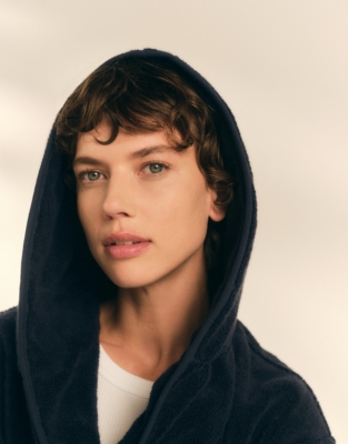 Unisex Organic Cotton Hydrocotton Hooded Robe